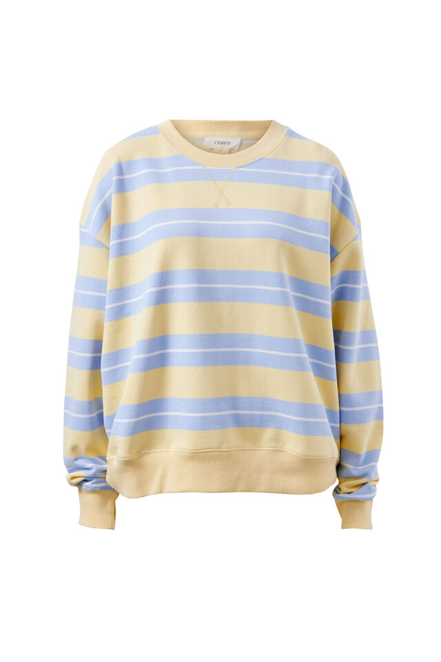 Romy Crew - Butter China Blue Stripe