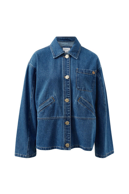 Ziggy Shacket - Fresh Indigo
