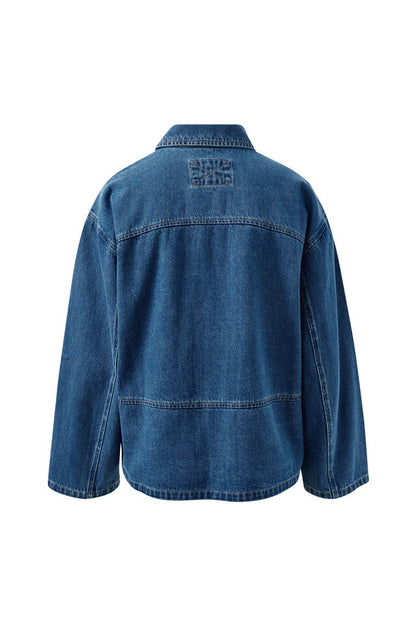 Ziggy Shacket - Fresh Indigo