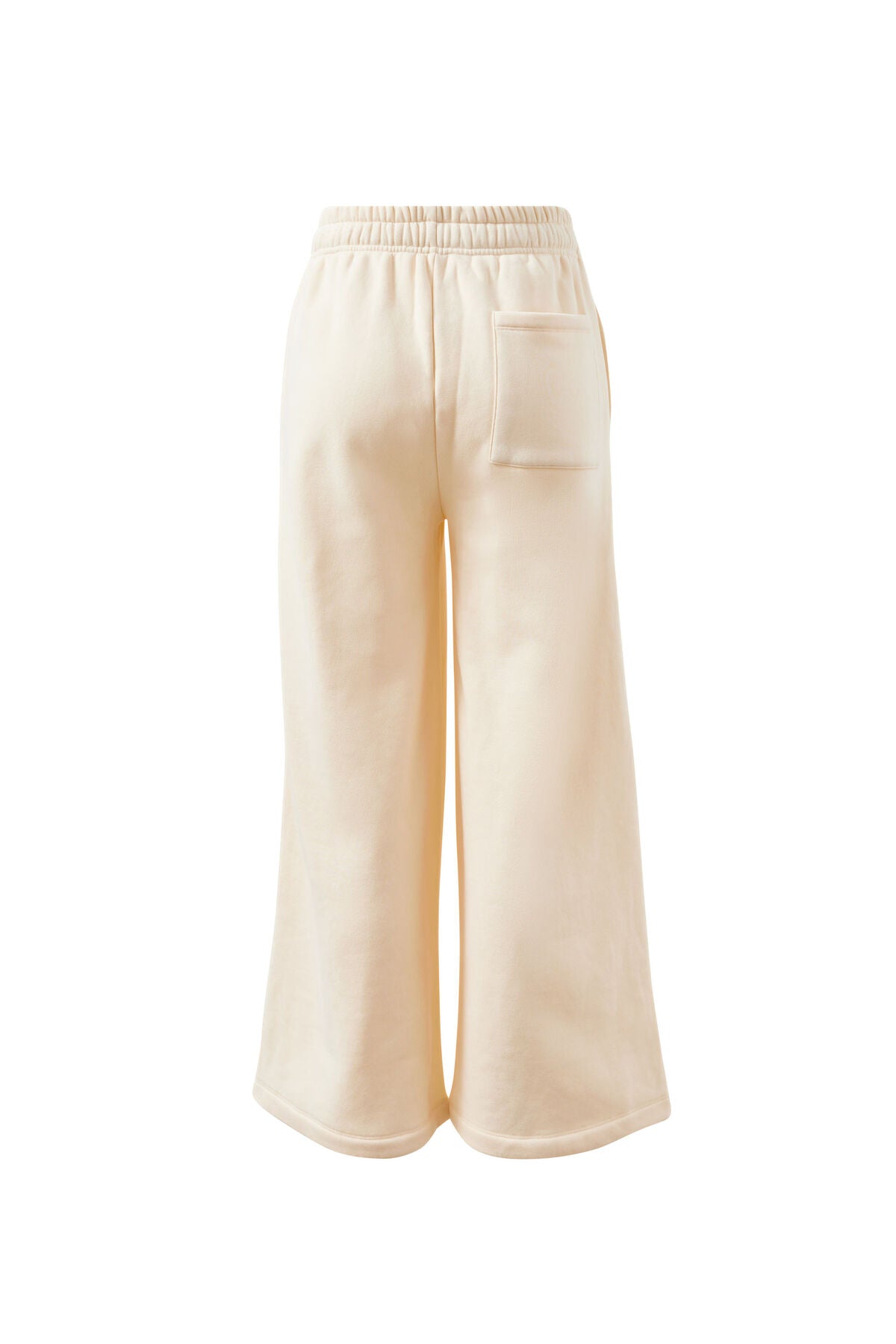 Ivy Wide Leg Trackpant - Marshmallow