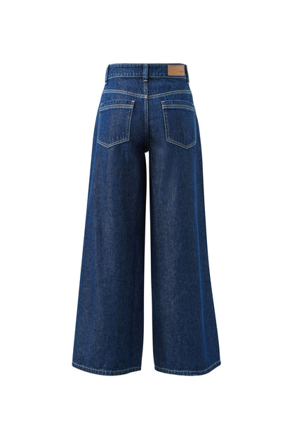 Reese Wide Leg Jean - Midnight