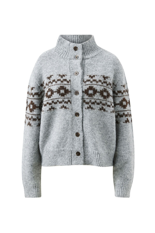 Orla Fair Isle Knit Cardi