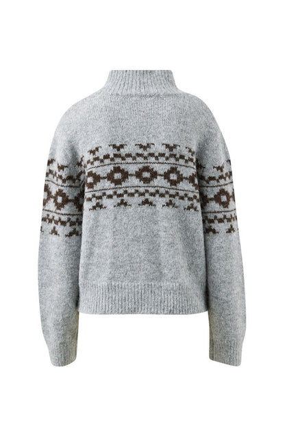 Orla Fair Isle Knit Cardi