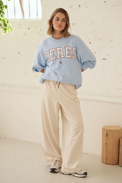 Sophie Relaxed Terry Trackpant - Buff