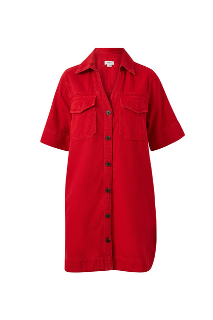 Bonnie Dress - Crimson
