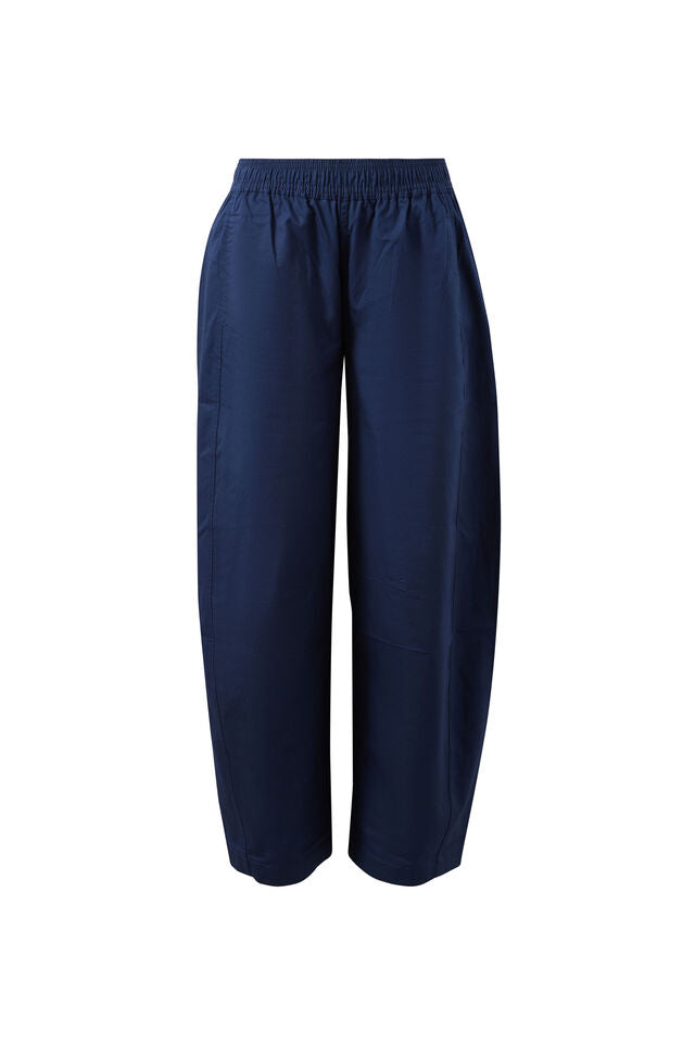 Bella Barrel Pant - True Navy