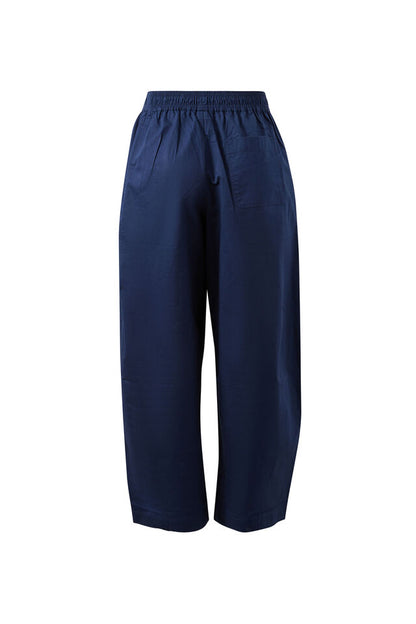 Bella Barrel Pant - True Navy