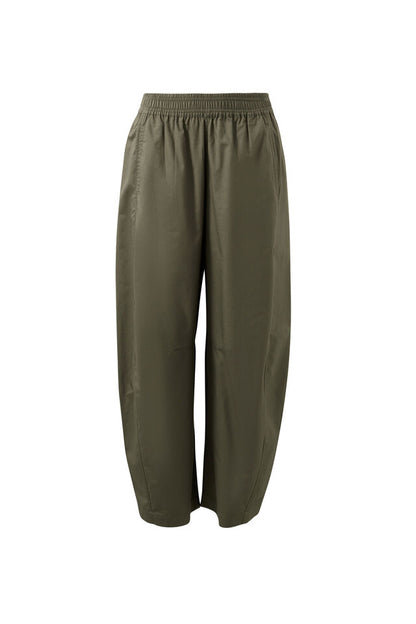 Bella Barrel Pant - Washed Olive