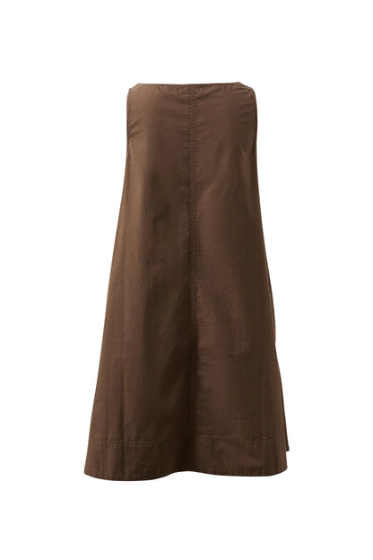 Parker Mini Dress - Brunette Brown
