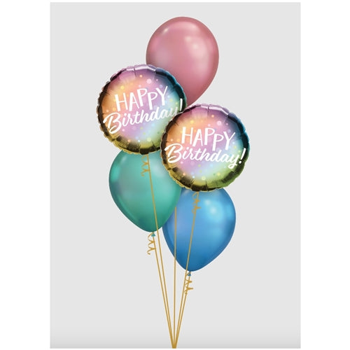 Balloon Bouquet - 2 x Foil + 3 x Latex