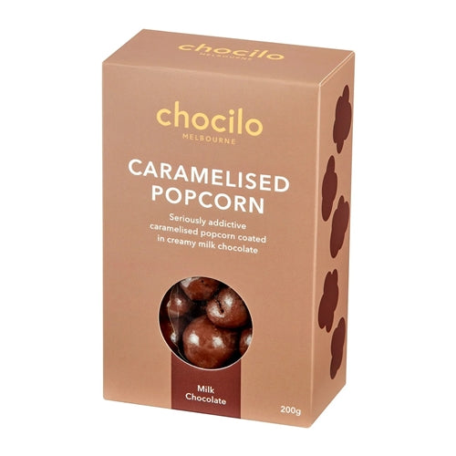 Caramelised Popcorn in Milk Chocolate