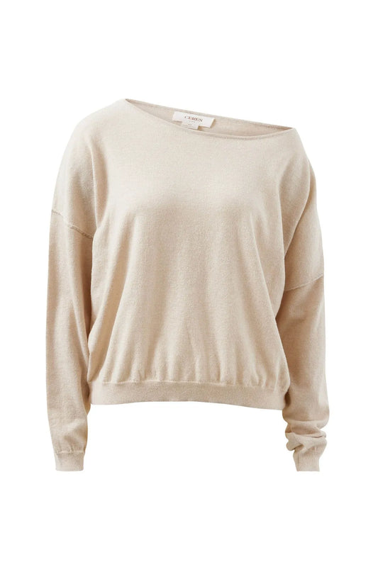 Liza Drapey Soft Knit - Oatmeal