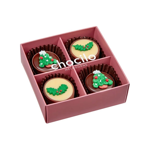 4 Pack Christmas Chocolates