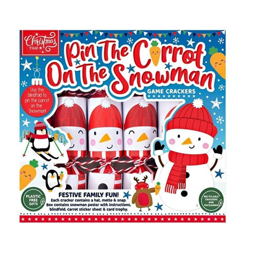 Christmas Crackers - Pin The Carrot Game