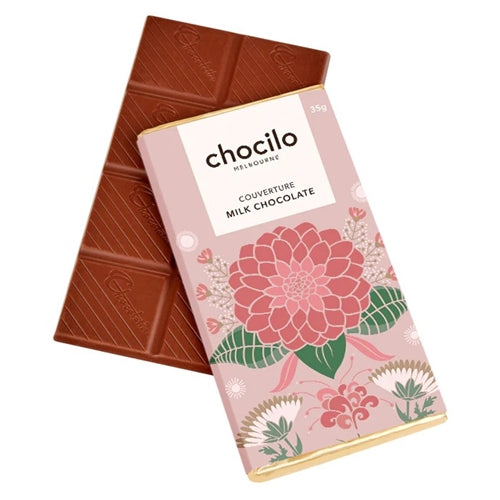Mini Message Milk Chocolate Block