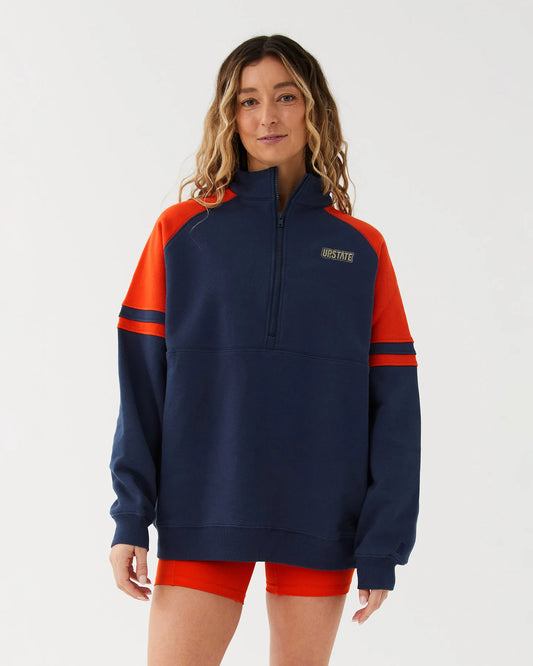 Vital Half Zip Pullover - Night Sky/Flame