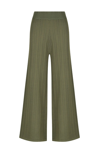 Molly Knit Pant - Thyme