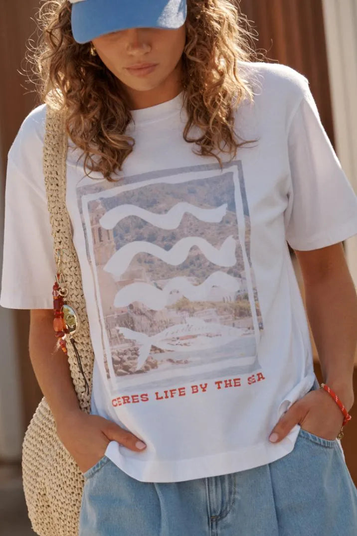 Stevie Slouchy Tee - Ceres by the Sea