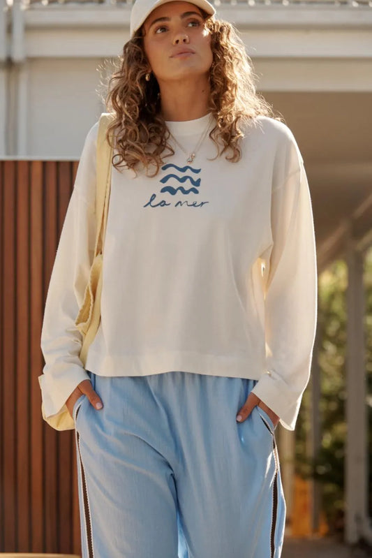 Beau Long Sleeve Slouchy - La Mer