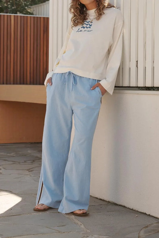 Resort Pant - Sky Blue