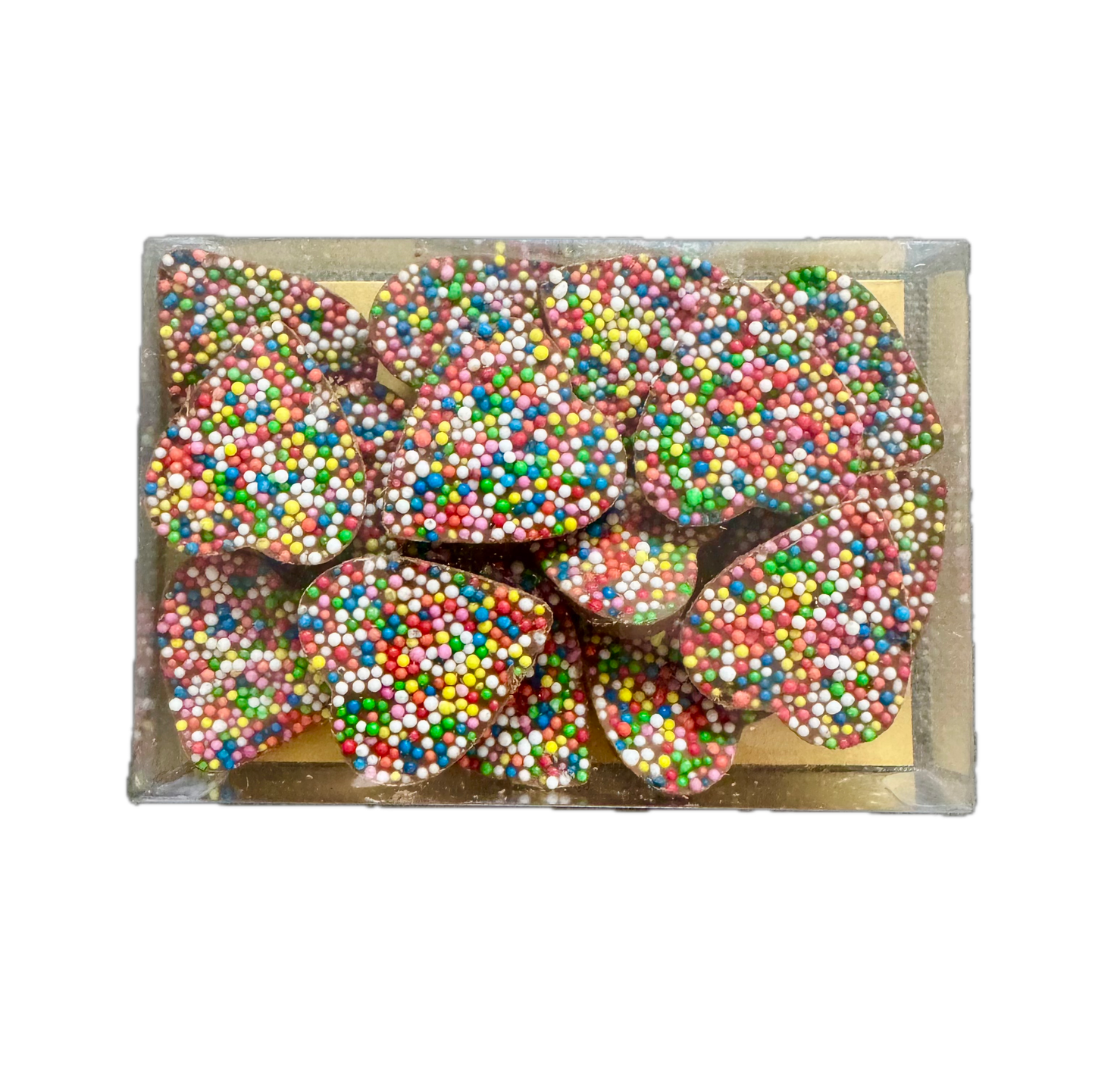 Chocolate Box - Belgian Chocolate Freckled Hearts