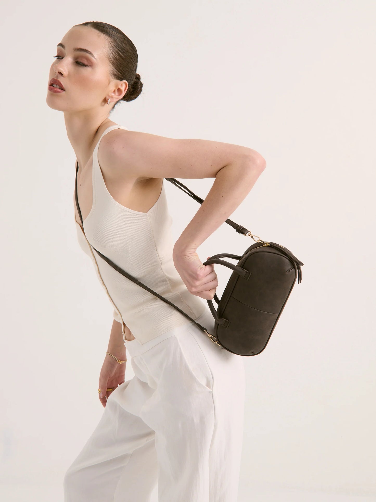 Piccola Crossbody Bag - Chocolate