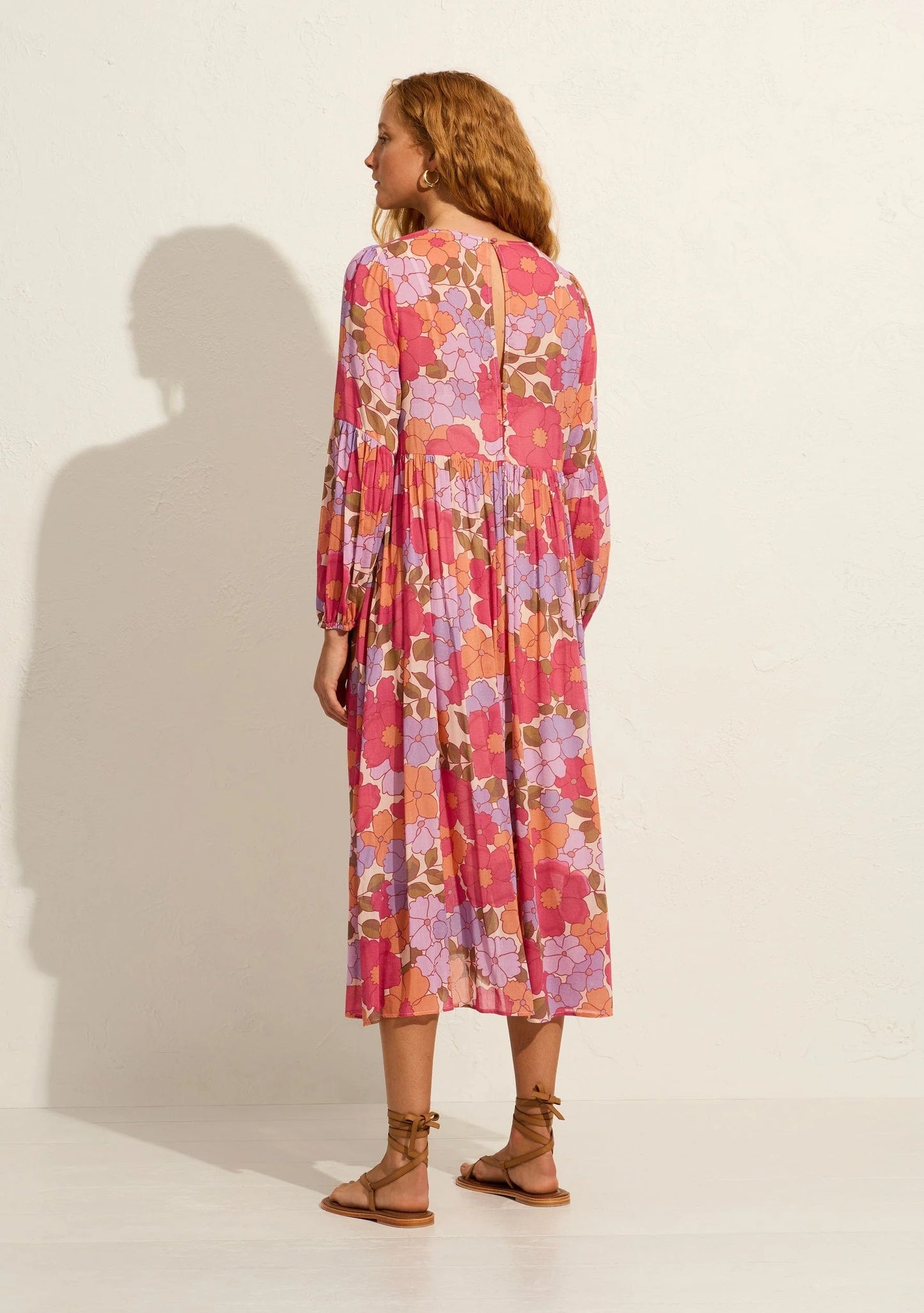 Helena Midi Dress - Roxanne Floral