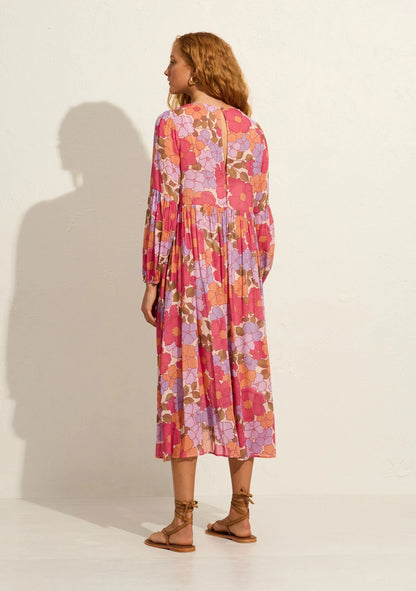 Helena Midi Dress - Roxanne Floral