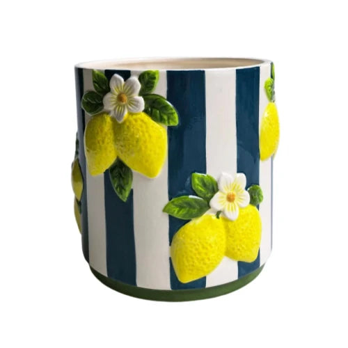 Lemoncello Planter Blue 16cm