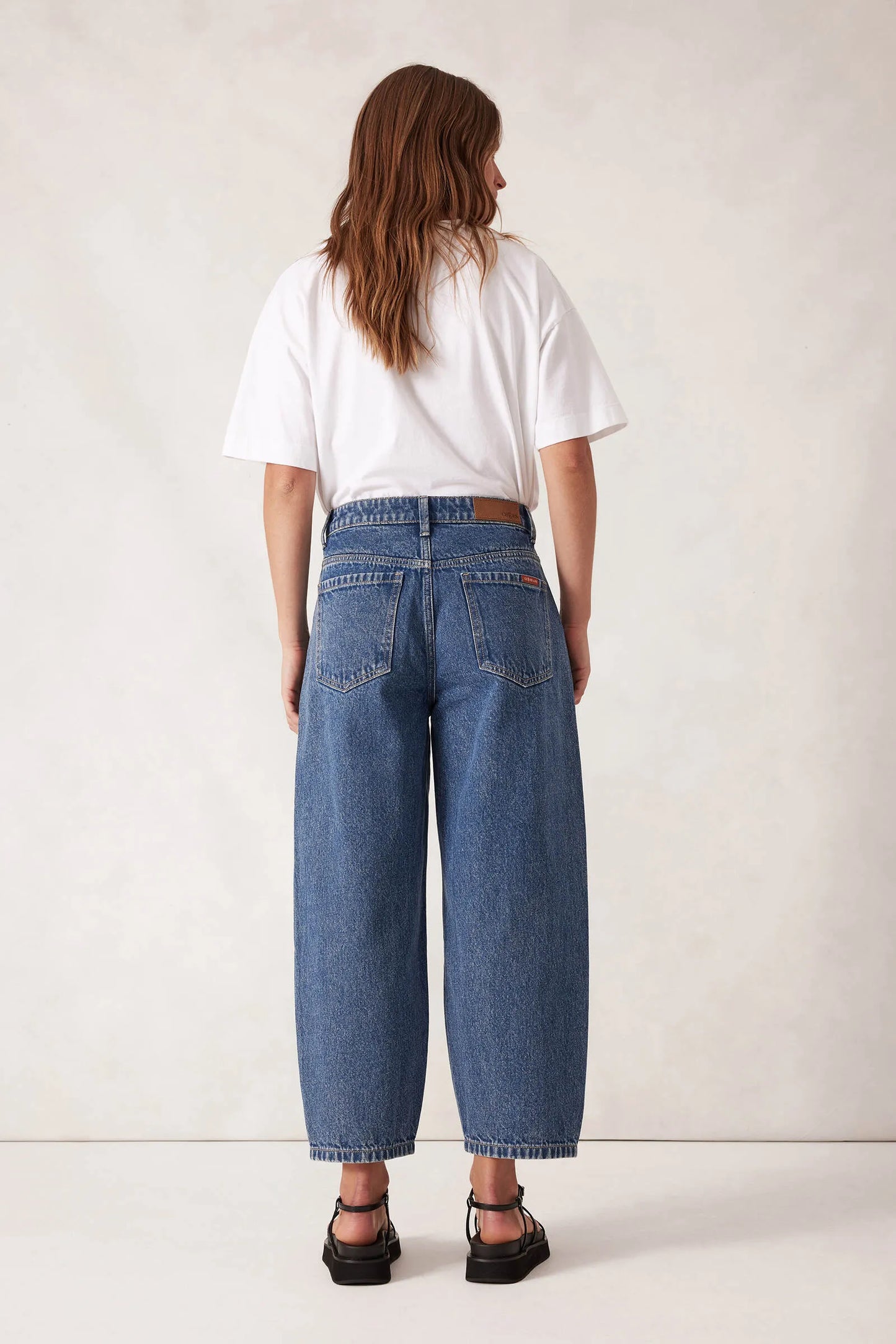 Tapered Barrel Jean - Indigo