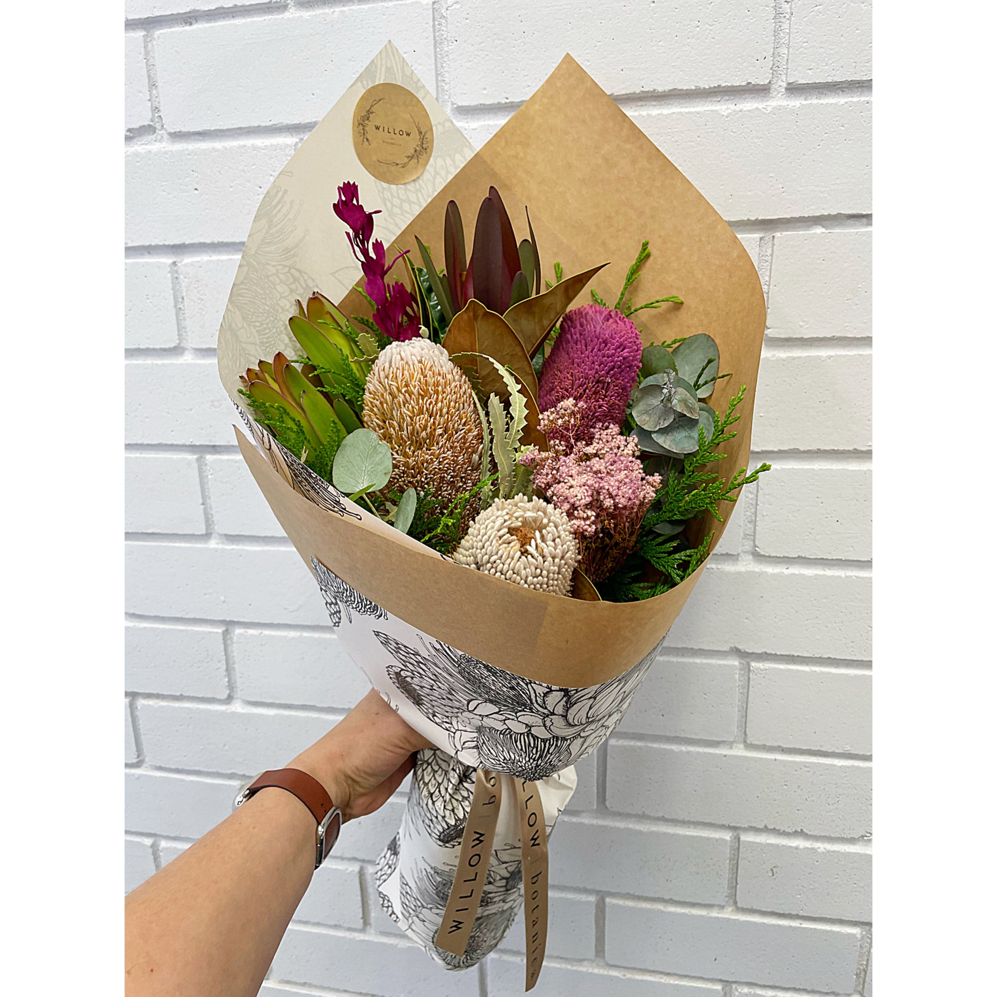 Small Native Flower Bouquet. Yamba Florist. Grafton Florist. Maclean Florist. same day flower delivery. order flowers online